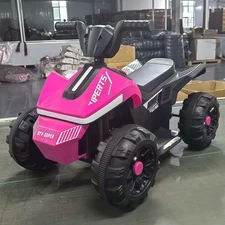 Детский квадроцикл на аккумуляторе M 6362E-8 розовый